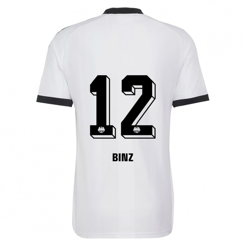 Danxen Kinder Sam Binz #12 Schwarz Weiß Auswärtstrikot Trikot 2026/27 T-Shirt Österreich