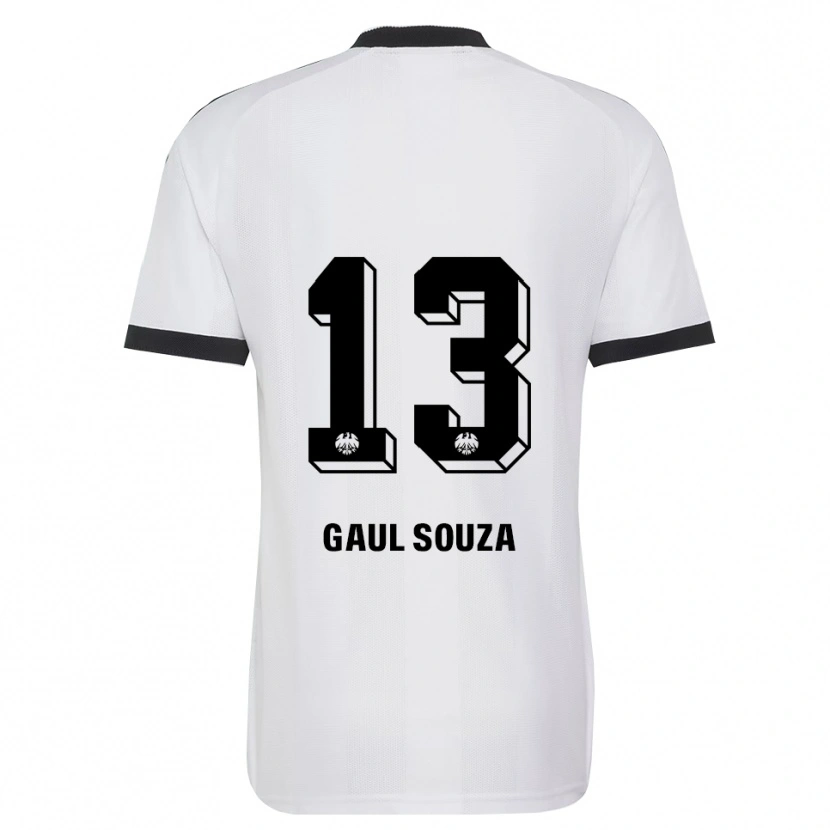 Danxen Kinder Alessandro Gaul Souza #13 Schwarz Weiß Auswärtstrikot Trikot 2026/27 T-Shirt Österreich