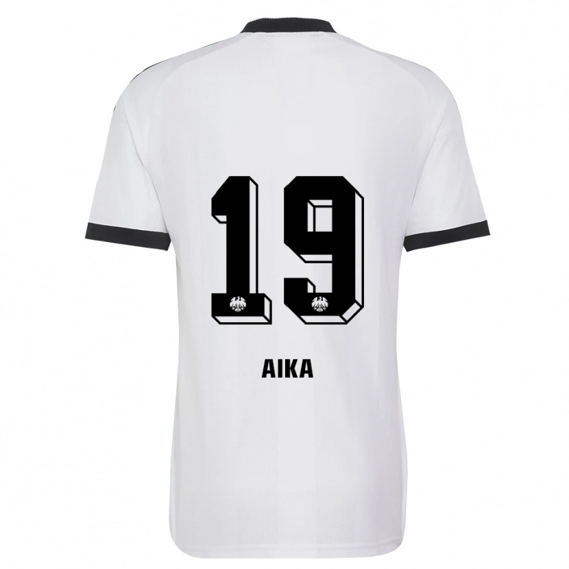 Danxen Kinder Israel Aika #19 Schwarz Weiß Auswärtstrikot Trikot 2026/27 T-Shirt Österreich