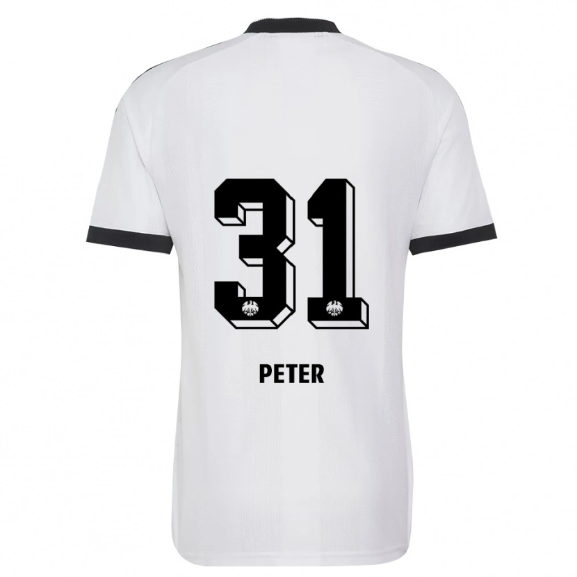 Danxen Kinder Henrik Peter #31 Schwarz Weiß Auswärtstrikot Trikot 2026/27 T-Shirt Österreich