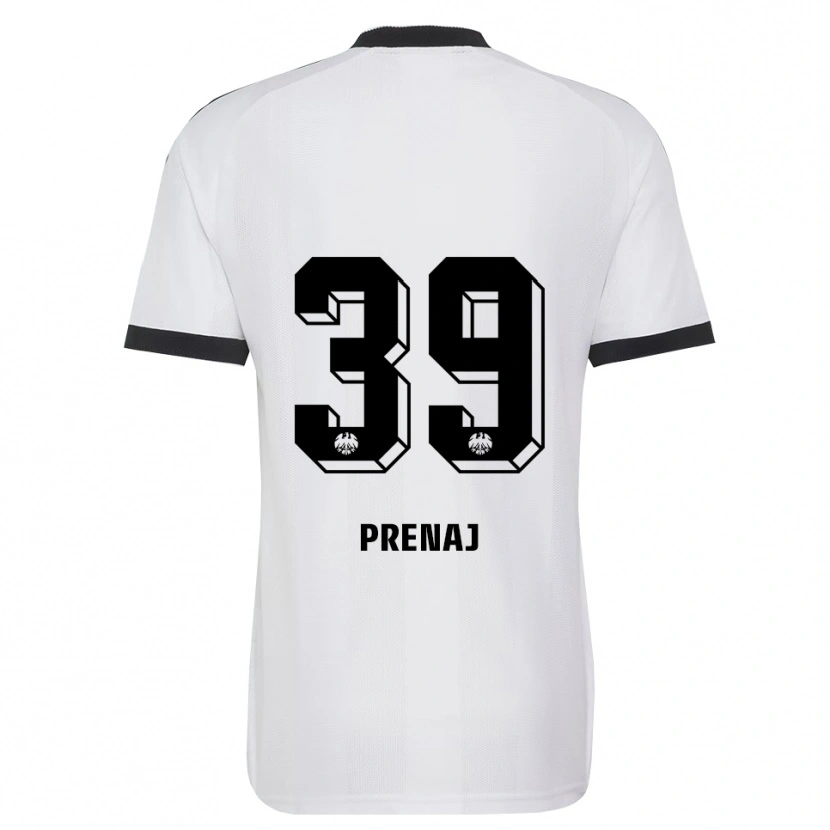 Danxen Kinder Christian Prenaj #39 Schwarz Weiß Auswärtstrikot Trikot 2026/27 T-Shirt Österreich