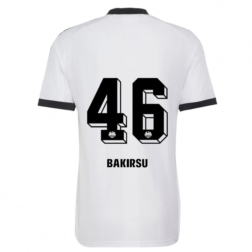 Danxen Kinder Hüseyin Bakirsu #46 Schwarz Weiß Auswärtstrikot Trikot 2026/27 T-Shirt Österreich