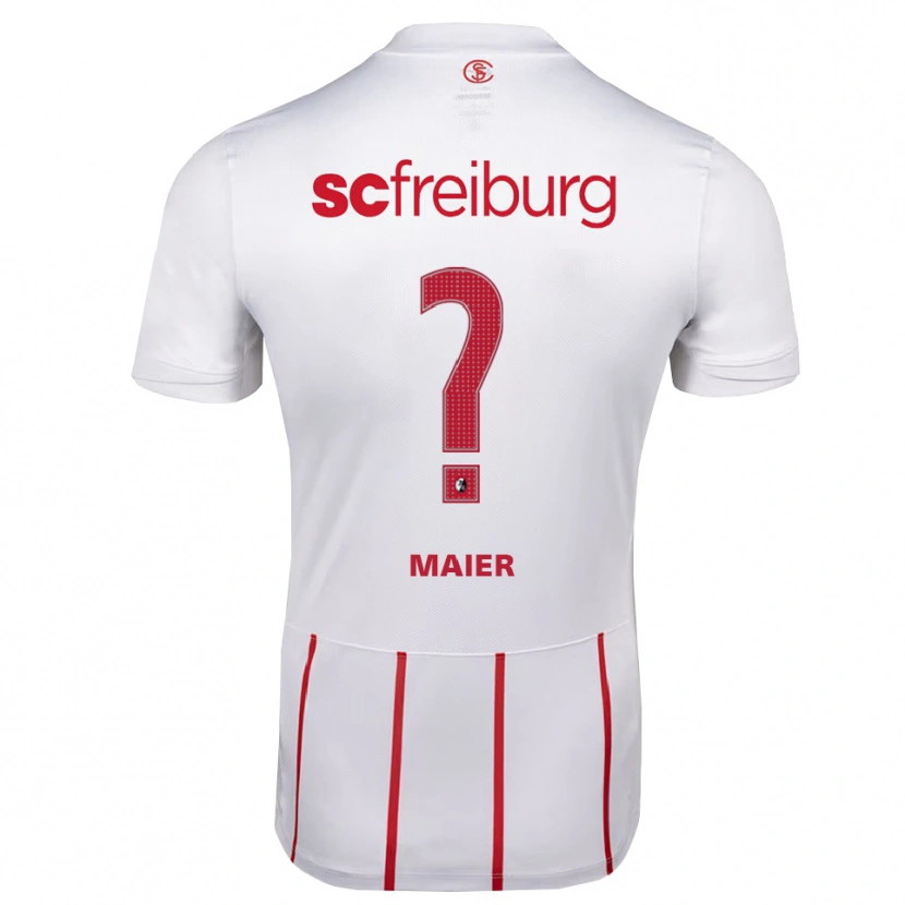 Danxen Kinder Robin Maier #0 Weiß Rot Gelb Auswärtstrikot Trikot 2026/27 T-Shirt Österreich
