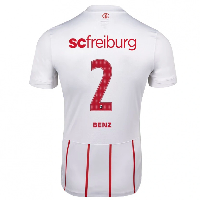 Danxen Kinder Max Benz #2 Weiß Rot Gelb Auswärtstrikot Trikot 2026/27 T-Shirt Österreich