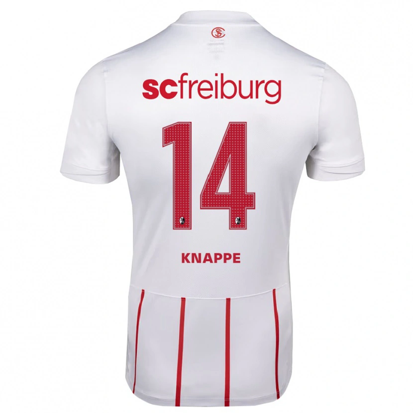 Danxen Kinder Davino Knappe #14 Weiß Rot Gelb Auswärtstrikot Trikot 2026/27 T-Shirt Österreich