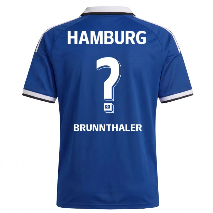 Danxen Kinder Melanie Brunnthaler #0 Weiß Blau Auswärtstrikot Trikot 2026/27 T-Shirt Österreich