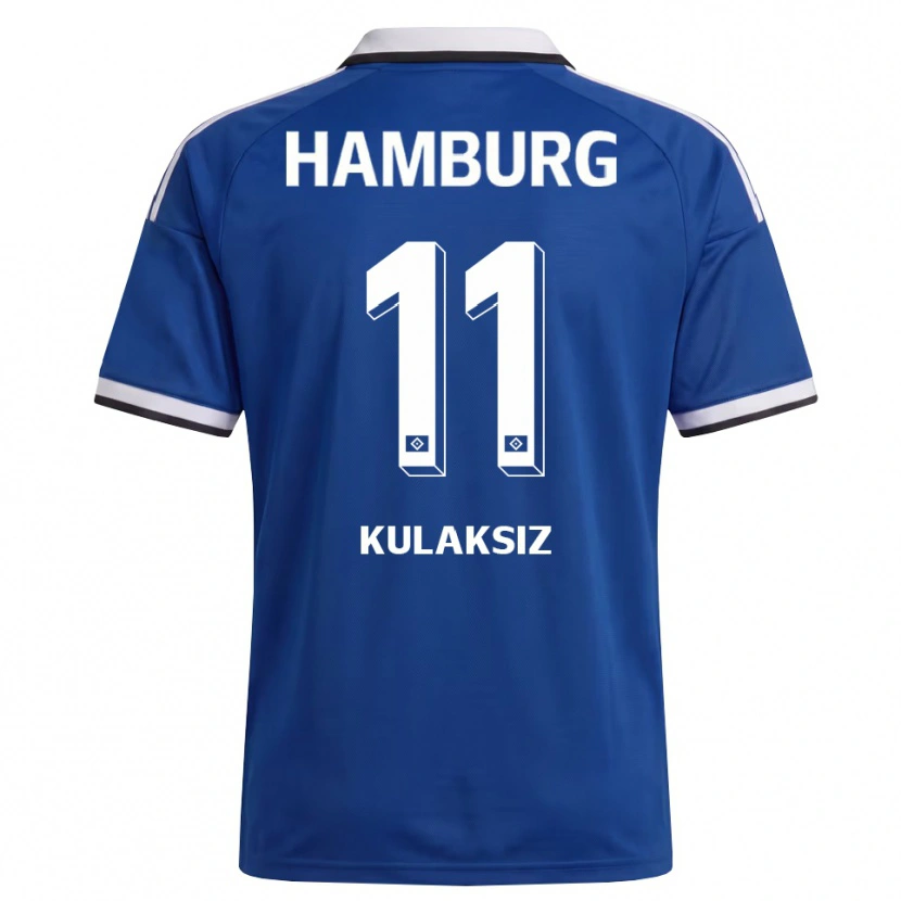 Danxen Kinder Onurhan Kulaksız #11 Weiß Blau Auswärtstrikot Trikot 2026/27 T-Shirt Österreich