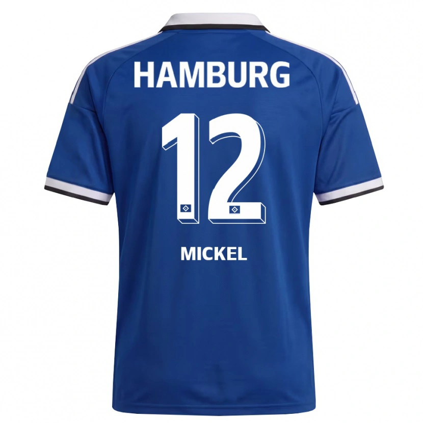 Danxen Kinder Tom Mickel #12 Weiß Blau Auswärtstrikot Trikot 2026/27 T-Shirt Österreich