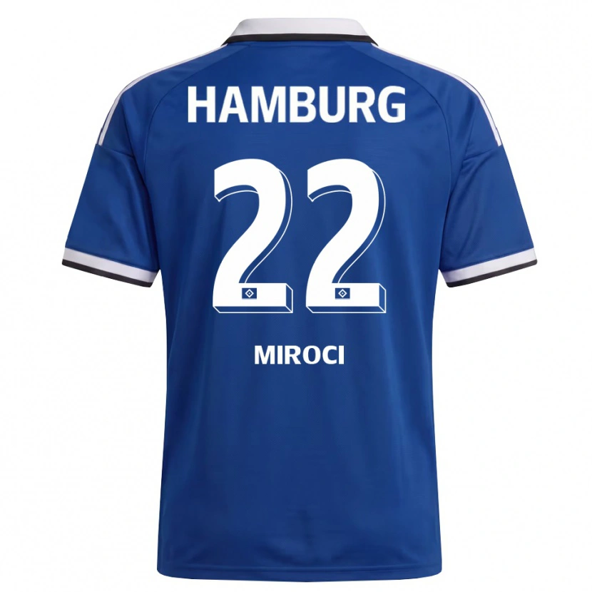 Danxen Kinder Dionart Miroci #22 Weiß Blau Auswärtstrikot Trikot 2026/27 T-Shirt Österreich