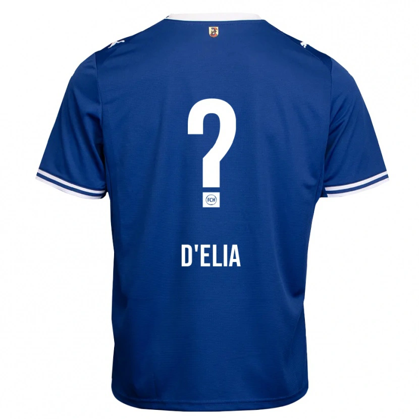 Danxen Kinder Marlon D'elia #0 Königsblau Weiß Auswärtstrikot Trikot 2026/27 T-Shirt Österreich