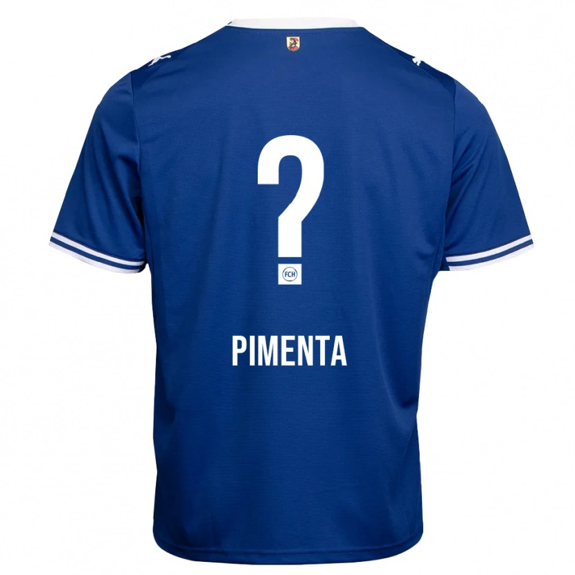 Danxen Kinder Francisco Da Cunha Pimenta #0 Königsblau Weiß Auswärtstrikot Trikot 2026/27 T-Shirt Österreich
