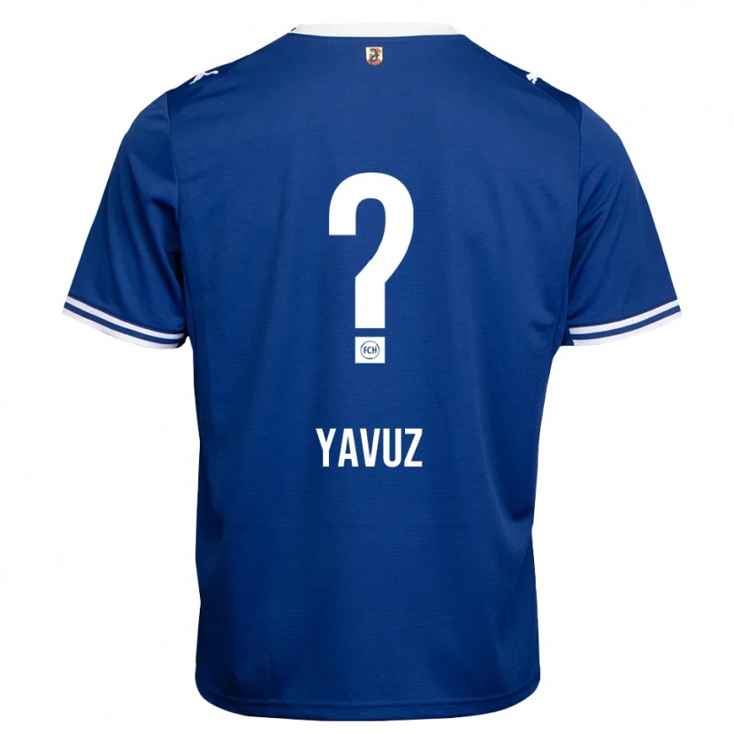 Danxen Kinder Abdullah Yavuz #0 Königsblau Weiß Auswärtstrikot Trikot 2026/27 T-Shirt Österreich