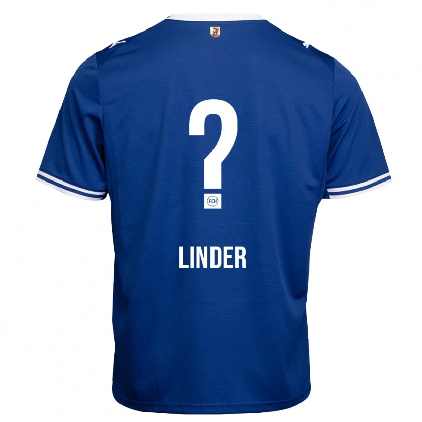 Danxen Kinder Madeleine Linder #0 Königsblau Weiß Auswärtstrikot Trikot 2026/27 T-Shirt Österreich