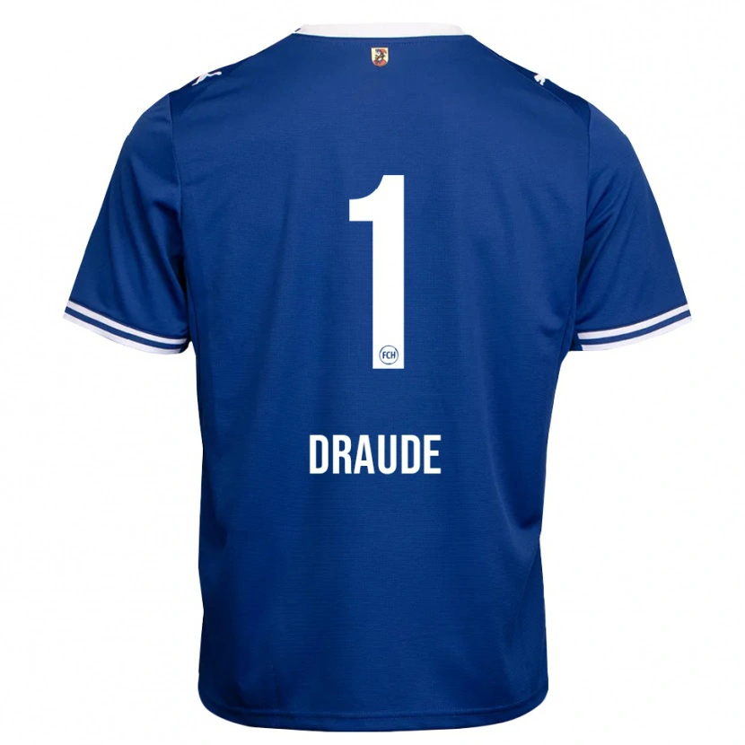 Danxen Kinder Michel Draude #1 Königsblau Weiß Auswärtstrikot Trikot 2026/27 T-Shirt Österreich