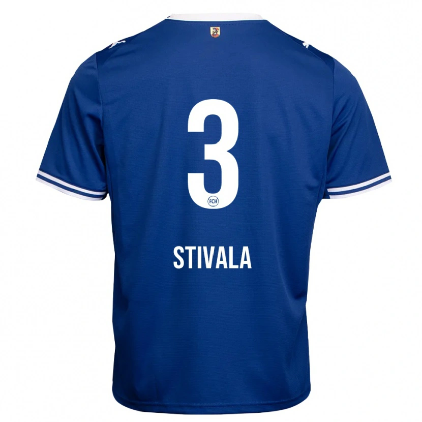 Danxen Kinder Gabriel Stivala #3 Königsblau Weiß Auswärtstrikot Trikot 2026/27 T-Shirt Österreich
