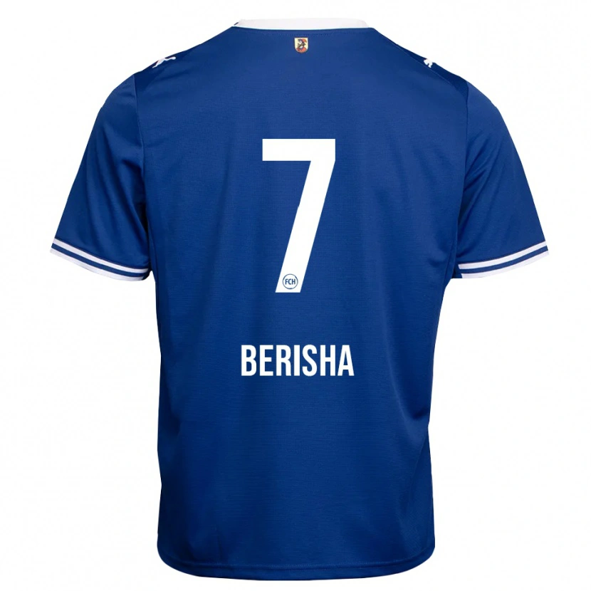 Danxen Kinder Imran Berisha #7 Königsblau Weiß Auswärtstrikot Trikot 2026/27 T-Shirt Österreich