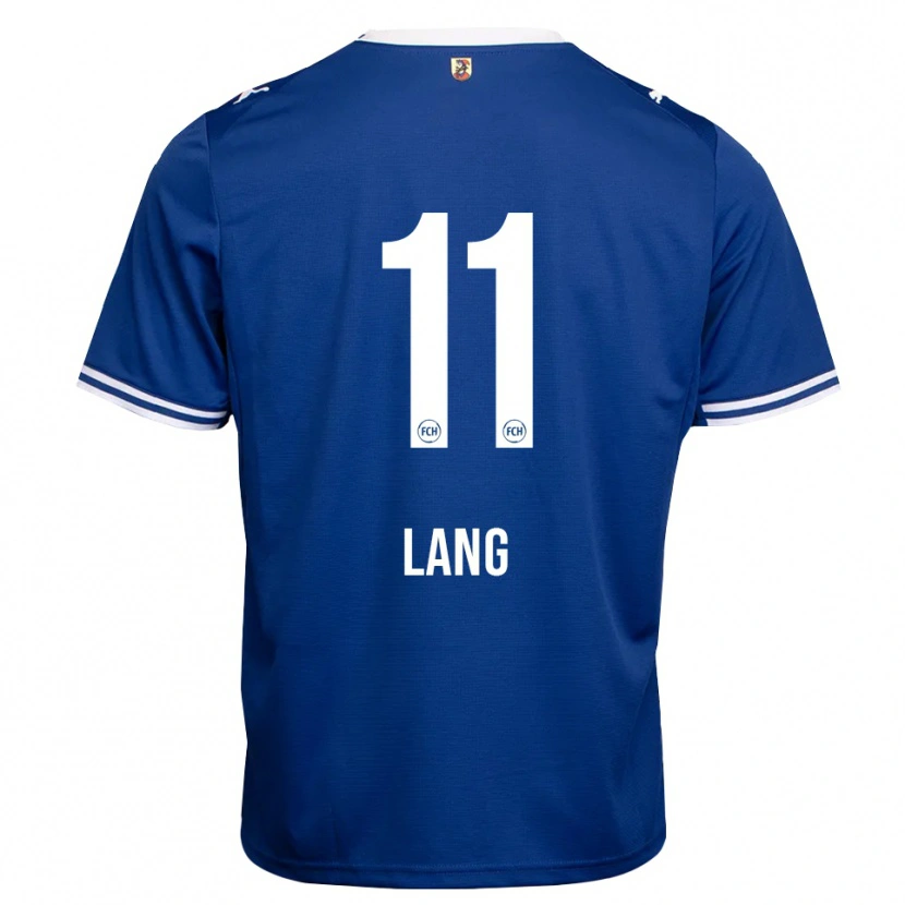 Danxen Kinder Jarne Lang #11 Königsblau Weiß Auswärtstrikot Trikot 2026/27 T-Shirt Österreich