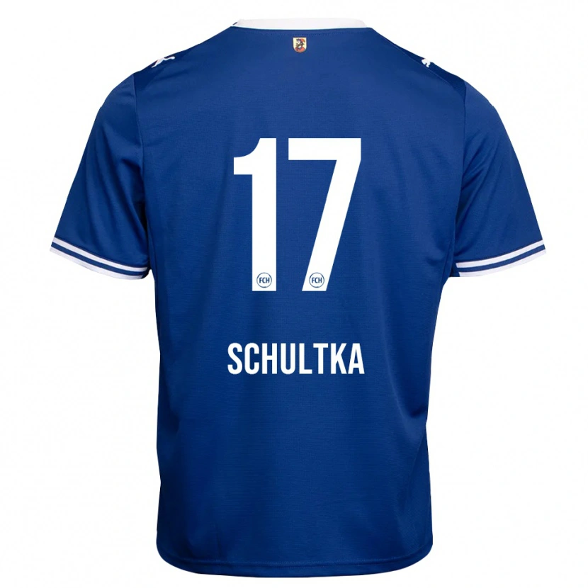 Danxen Kinder Silas Schultka #17 Königsblau Weiß Auswärtstrikot Trikot 2026/27 T-Shirt Österreich