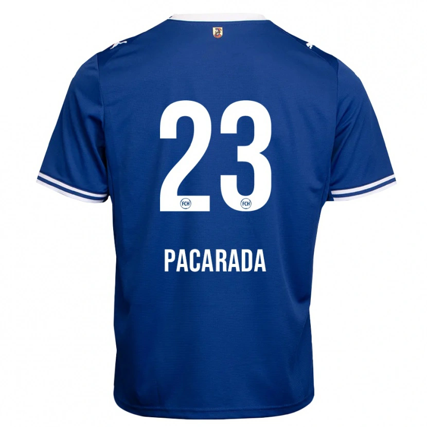 Danxen Kinder Leart Paçarada #23 Königsblau Weiß Auswärtstrikot Trikot 2026/27 T-Shirt Österreich