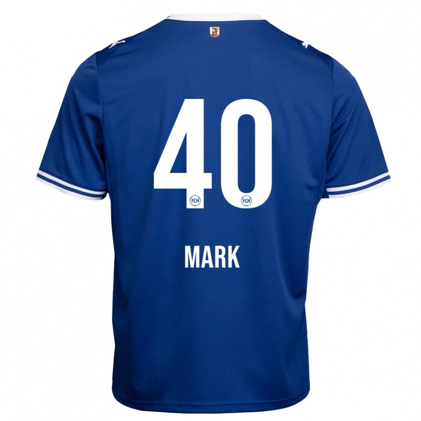 Danxen Kinder Felix Mark #40 Königsblau Weiß Auswärtstrikot Trikot 2026/27 T-Shirt Österreich
