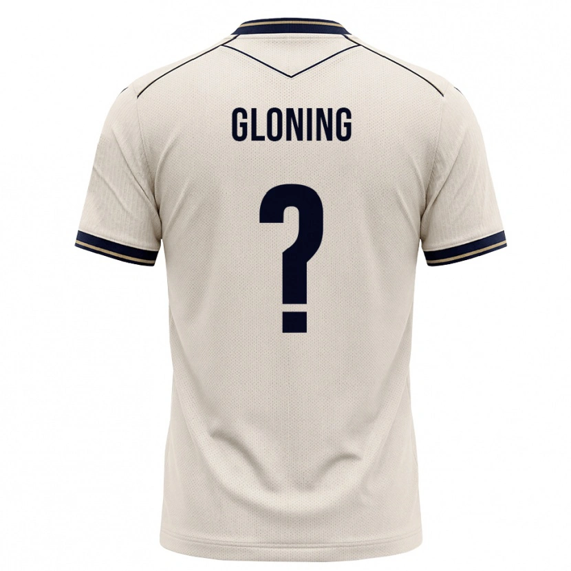 Danxen Kinder Laura Gloning #0 Creme Tiefblau Auswärtstrikot Trikot 2026/27 T-Shirt Österreich
