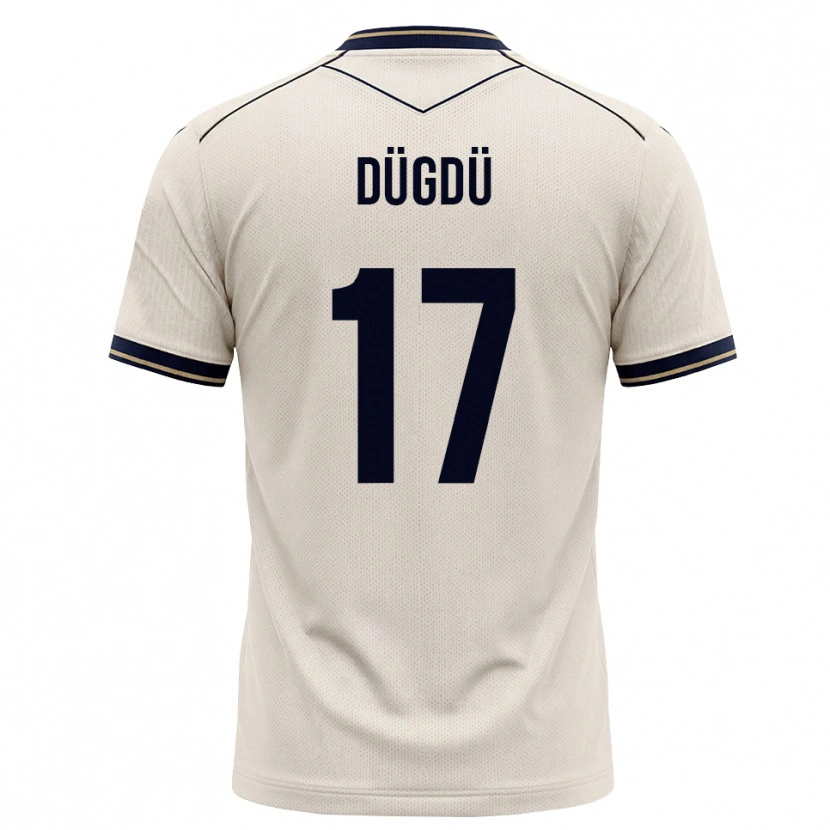Danxen Kinder Tamay Dügdü #17 Creme Tiefblau Auswärtstrikot Trikot 2026/27 T-Shirt Österreich