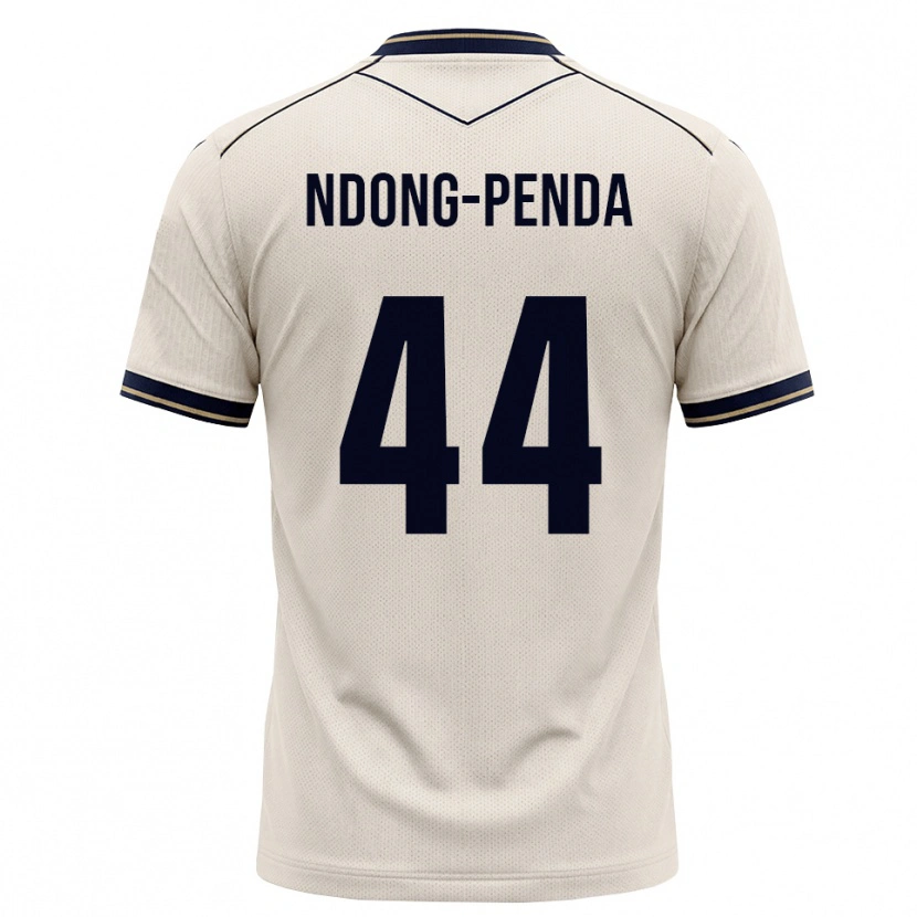 Danxen Kinder Maxime Ndong-Penda #44 Creme Tiefblau Auswärtstrikot Trikot 2026/27 T-Shirt Österreich