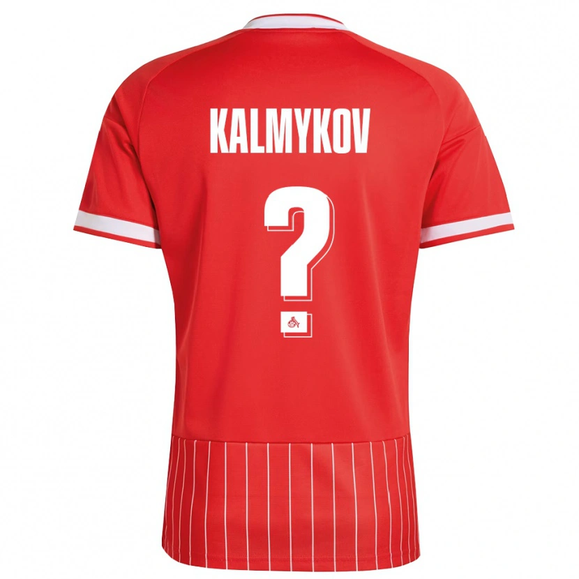 Danxen Kinder Arthur Kalmykov #0 Rot Weiß Grün Auswärtstrikot Trikot 2026/27 T-Shirt Österreich