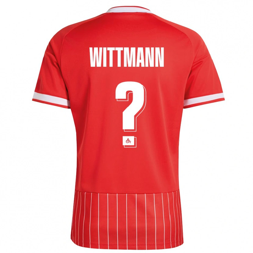Danxen Kinder Eyk Wittmann #0 Rot Weiß Grün Auswärtstrikot Trikot 2026/27 T-Shirt Österreich