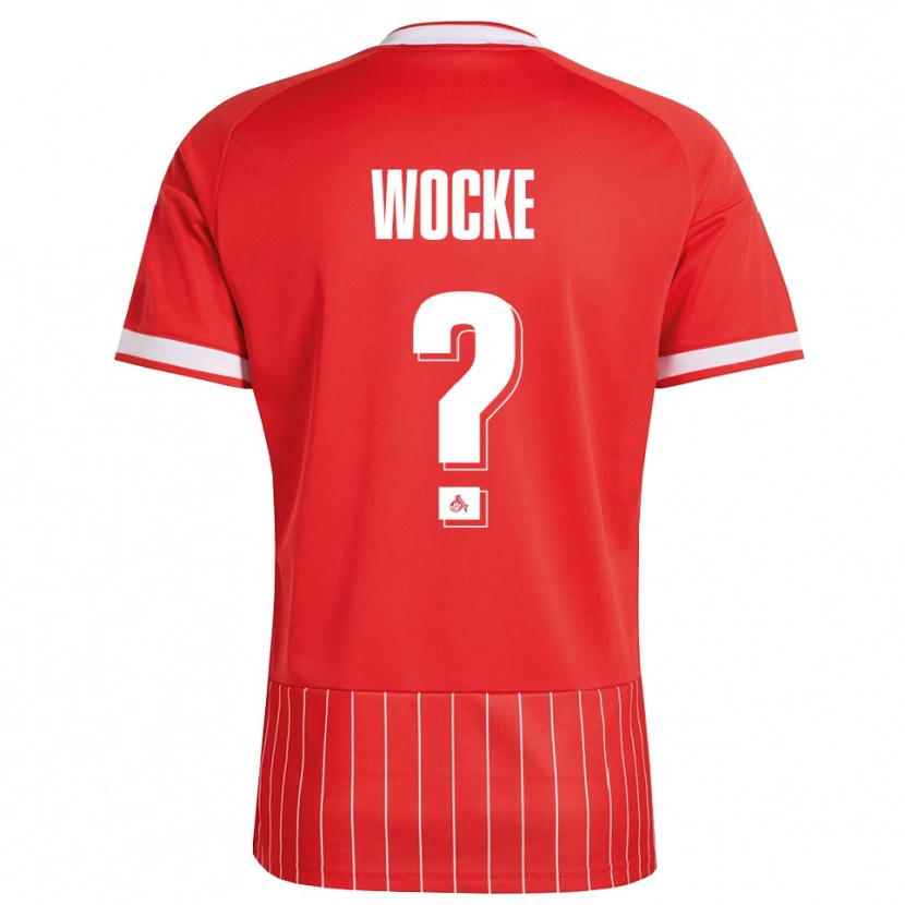 Danxen Kinder Lukas Wocke #0 Rot Weiß Grün Auswärtstrikot Trikot 2026/27 T-Shirt Österreich