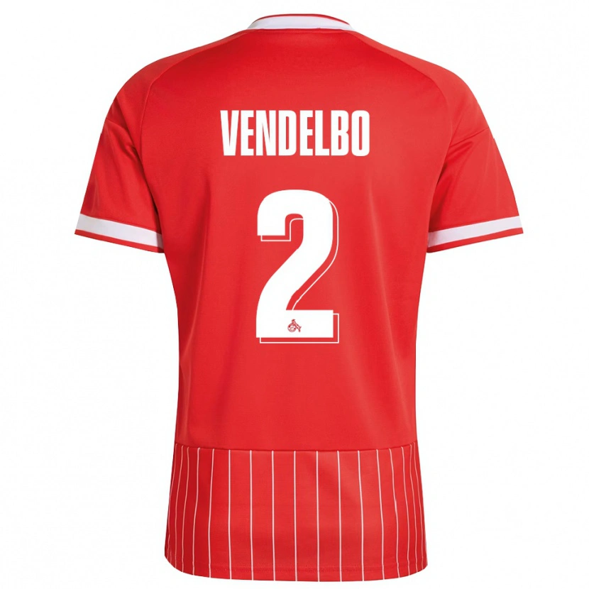 Danxen Kinder Sofie Vendelbo #2 Rot Weiß Grün Auswärtstrikot Trikot 2026/27 T-Shirt Österreich