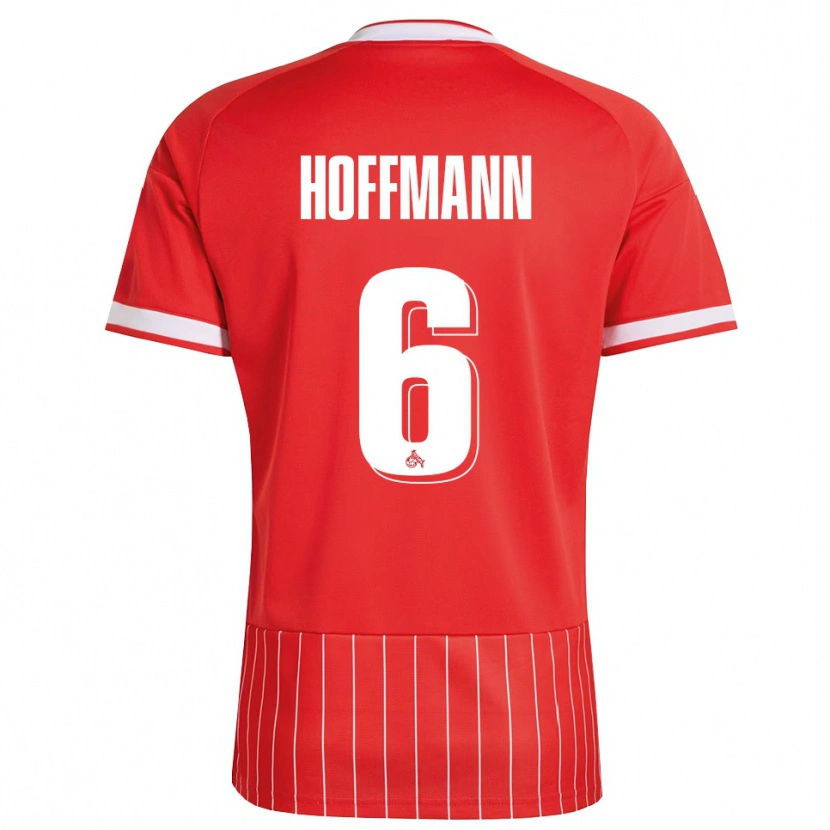 Danxen Kinder Niklas Hoffmann #6 Rot Weiß Grün Auswärtstrikot Trikot 2026/27 T-Shirt Österreich