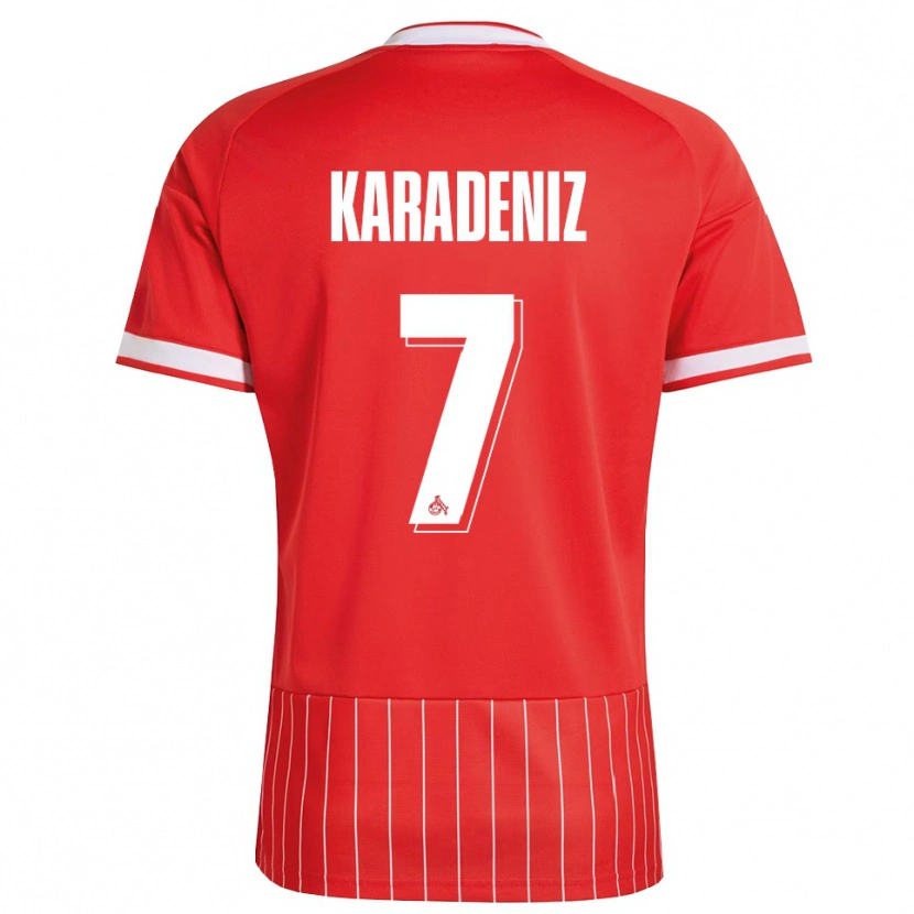Danxen Kinder Thierry Karadeniz #7 Rot Weiß Grün Auswärtstrikot Trikot 2026/27 T-Shirt Österreich