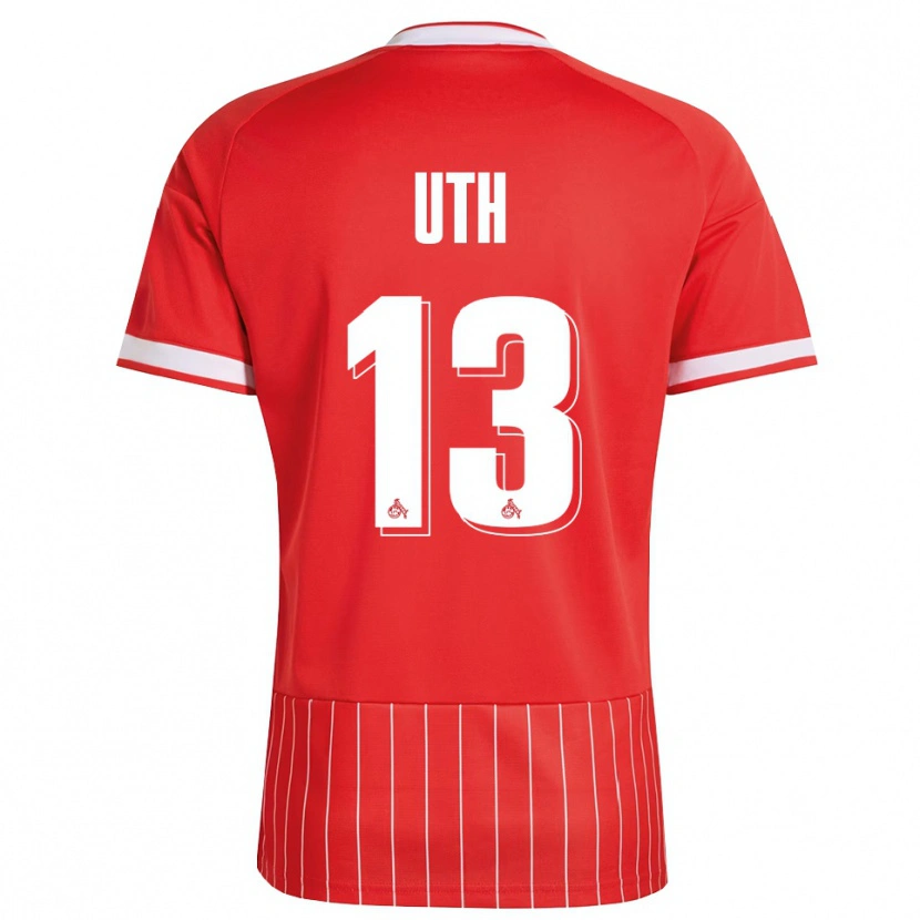 Danxen Kinder Mark Uth #13 Rot Weiß Grün Auswärtstrikot Trikot 2026/27 T-Shirt Österreich
