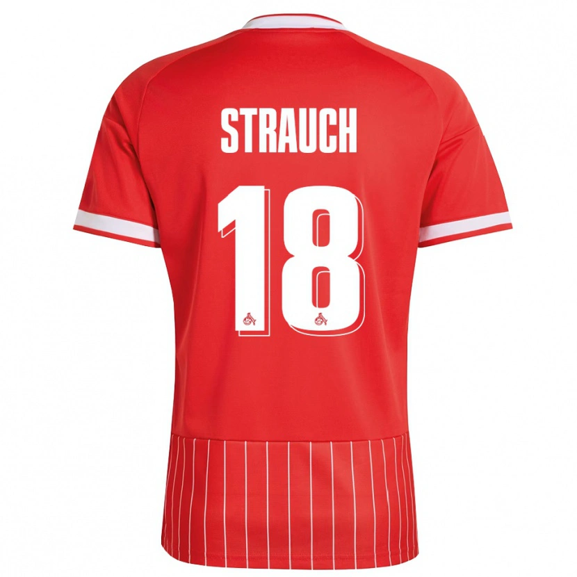 Danxen Kinder Georg Strauch #18 Rot Weiß Grün Auswärtstrikot Trikot 2026/27 T-Shirt Österreich