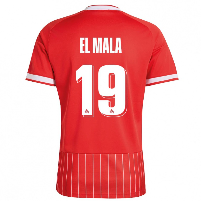 Danxen Kinder Malek El Mala #19 Rot Weiß Grün Auswärtstrikot Trikot 2026/27 T-Shirt Österreich