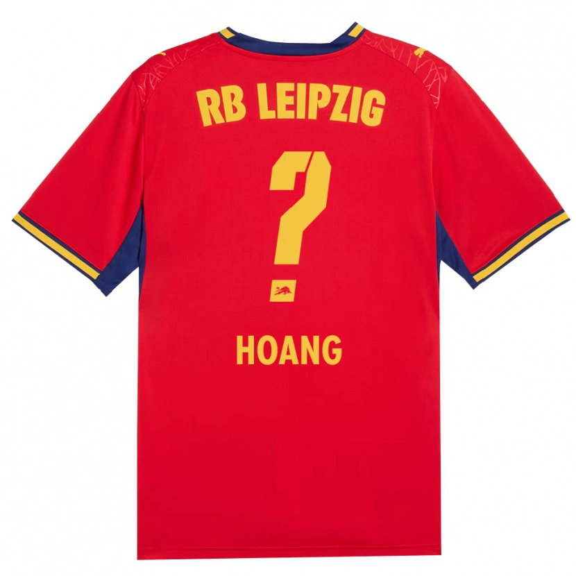 Danxen Kinder Hoang Bao Nam Le #0 Rot Gelb Königsblau Auswärtstrikot Trikot 2026/27 T-Shirt Österreich