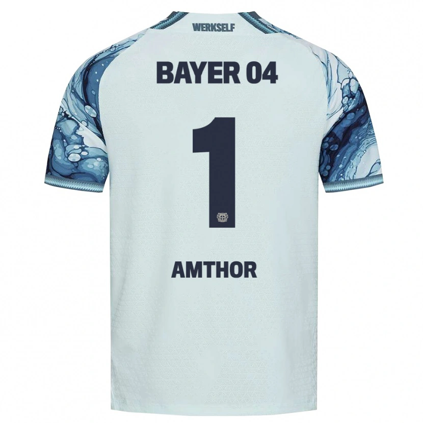 Danxen Kinder Joshua Amthor #1 Dunkelgrün Schwarz Auswärtstrikot Trikot 2026/27 T-Shirt Österreich