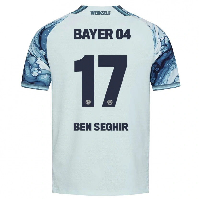 Danxen Kinder Eliesse Ben Seghir #17 Dunkelgrün Schwarz Auswärtstrikot Trikot 2026/27 T-Shirt Österreich
