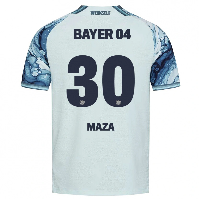 Danxen Kinder Ibrahim Maza #30 Dunkelgrün Schwarz Auswärtstrikot Trikot 2026/27 T-Shirt Österreich