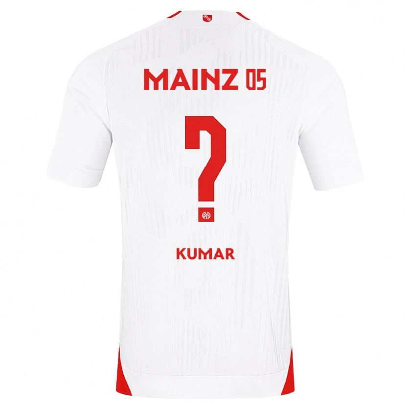Danxen Kinder Florian Kumar #0 Weiß Rot Gelb Auswärtstrikot Trikot 2026/27 T-Shirt Österreich