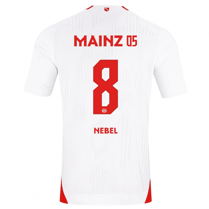 Danxen Kinder Paul Nebel #8 Weiß Rot Gelb Auswärtstrikot Trikot 2026/27 T-Shirt Österreich