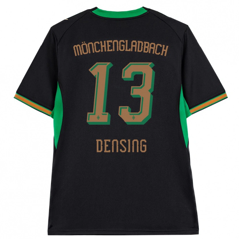 Danxen Kinder Kyra Densing #13 Schwarz Orange Grün Braun Auswärtstrikot Trikot 2026/27 T-Shirt Österreich