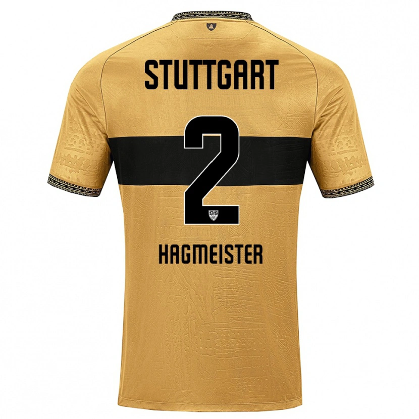 Danxen Kinder Tom Hagmeister #2 Braun Schwarz Weiß Auswärtstrikot Trikot 2026/27 T-Shirt Österreich
