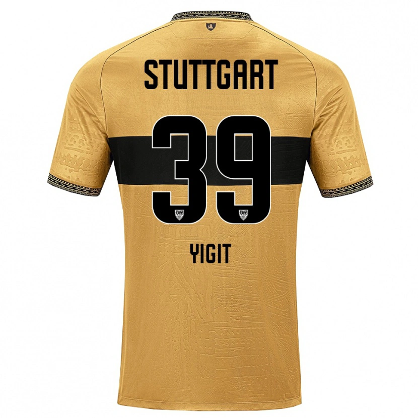 Danxen Kinder Ertugrul Yigit #39 Braun Schwarz Weiß Auswärtstrikot Trikot 2026/27 T-Shirt Österreich