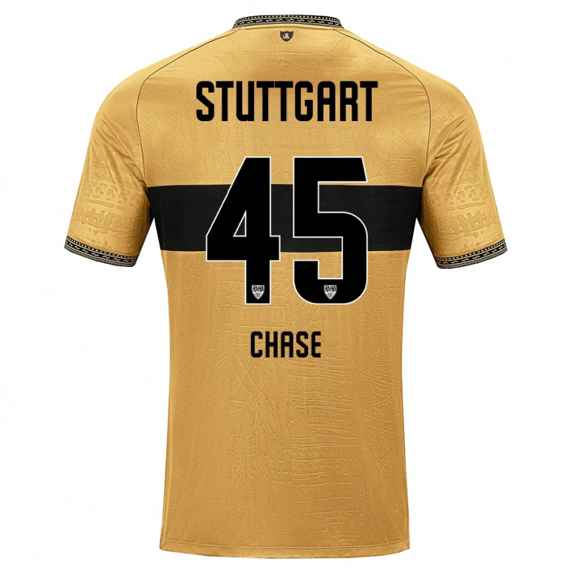 Danxen Kinder Anrie Chase #45 Braun Schwarz Weiß Auswärtstrikot Trikot 2026/27 T-Shirt Österreich