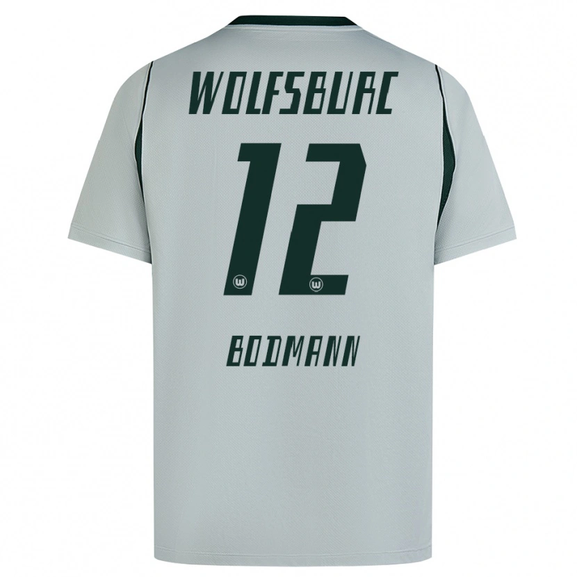 Danxen Kinder Michel Bodmann #12 Grau Grün Auswärtstrikot Trikot 2026/27 T-Shirt Österreich