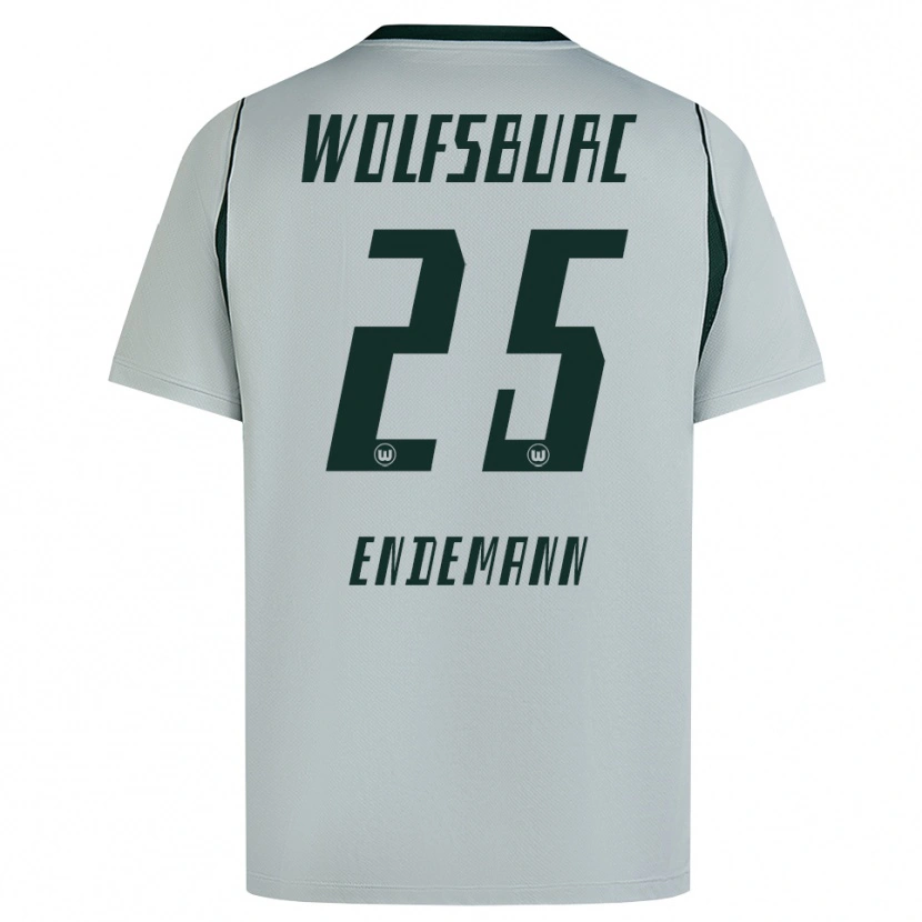 Danxen Kinder Vivien Endemann #25 Grau Grün Auswärtstrikot Trikot 2026/27 T-Shirt Österreich