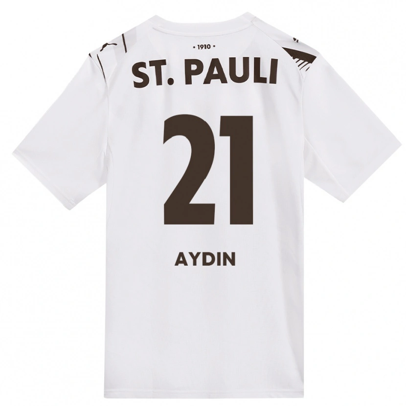 Danxen Kinder Kenan Aydin #21 Kaffee Weiß Rot Auswärtstrikot Trikot 2026/27 T-Shirt Österreich