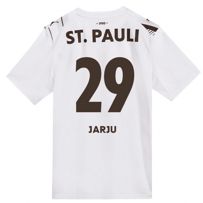 Danxen Kinder Bubakar Jarju #29 Kaffee Weiß Rot Auswärtstrikot Trikot 2026/27 T-Shirt Österreich